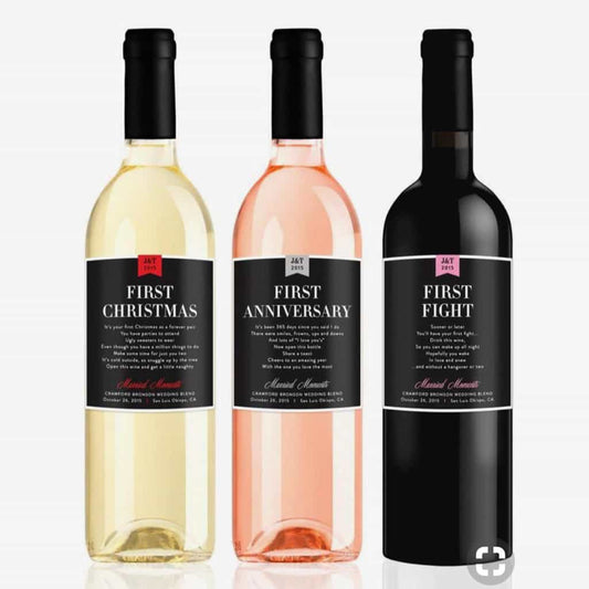 Personalized Wine Bottles