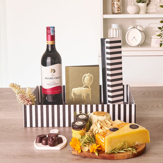 Sassy Wine and Cheese Gift Hamper