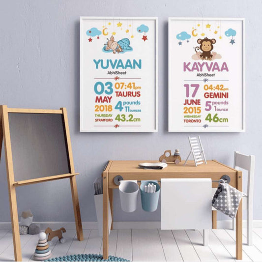 Birth Board Duo - Animal