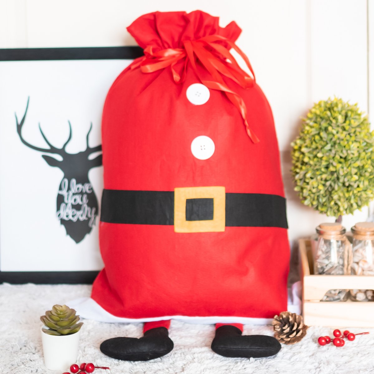 Ho Ho Ho Christmas Gift Box Surprise