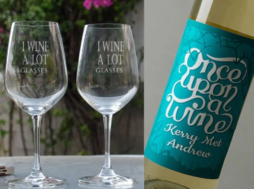 Personalized Wine Bottle Gift