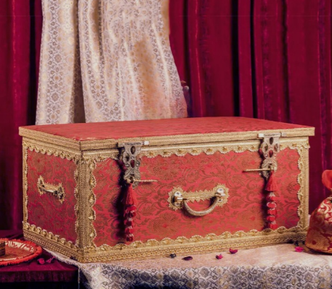 Wedding Trousseau Trunk Packing