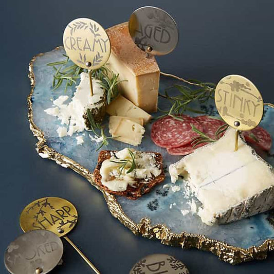 Agate Platter Sea Green