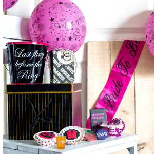 Bachelorette Party Gift Basket of Firsts