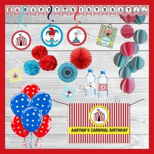 Carnival Themed Party In A Box