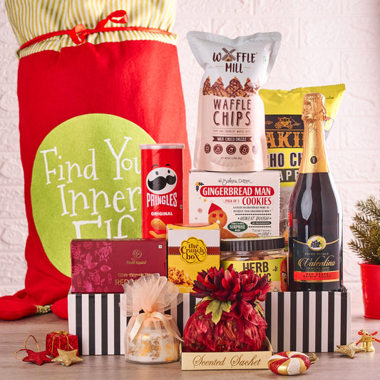 Secret Santa Christmas Sack Attack Hamper
