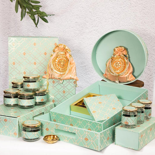 DIY Jharoka Wedding Gift Packing