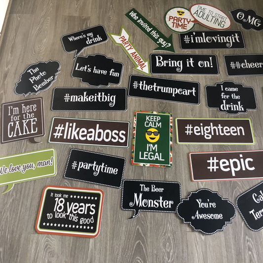 Photo Booth Props