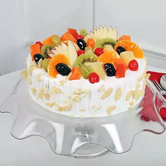 Seasonal Fresh Fruit Cake