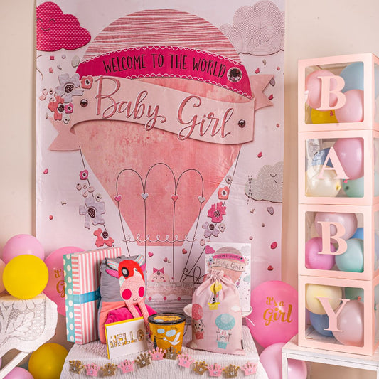 Welcome Baby Party In A Box - Girl