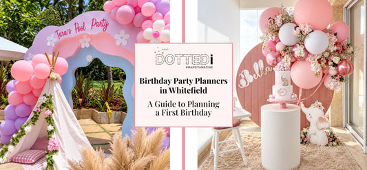 Birthday party planners in Whitefield first birthday decor