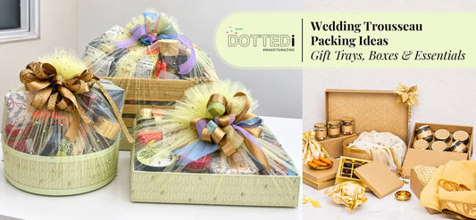 Elegant Wedding Trousseau Packing with Gift Hampers