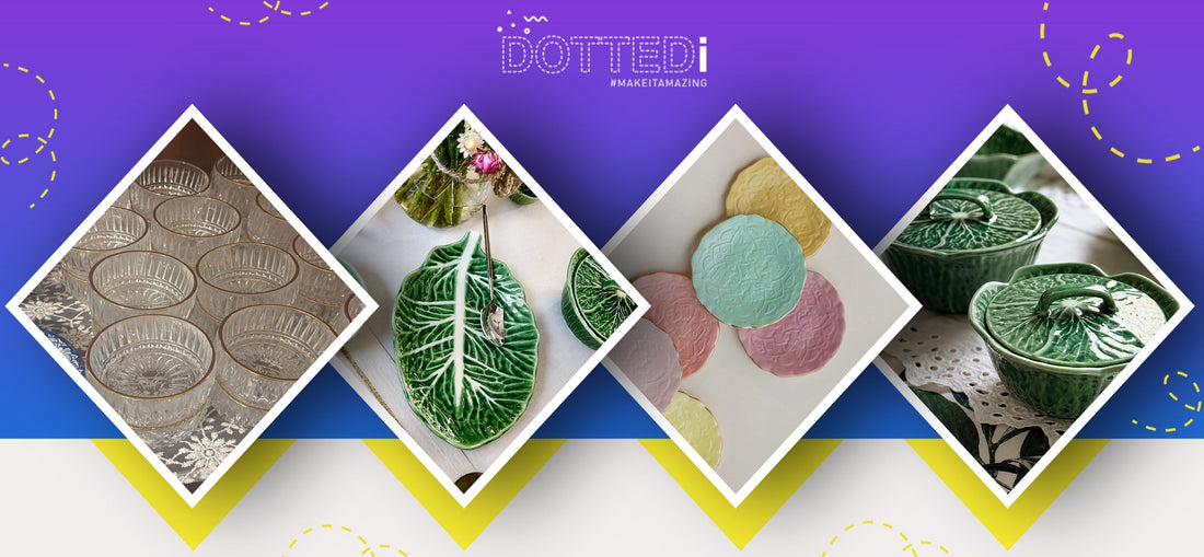 Types of Crockery for Weddings, Parties & Event Rentals