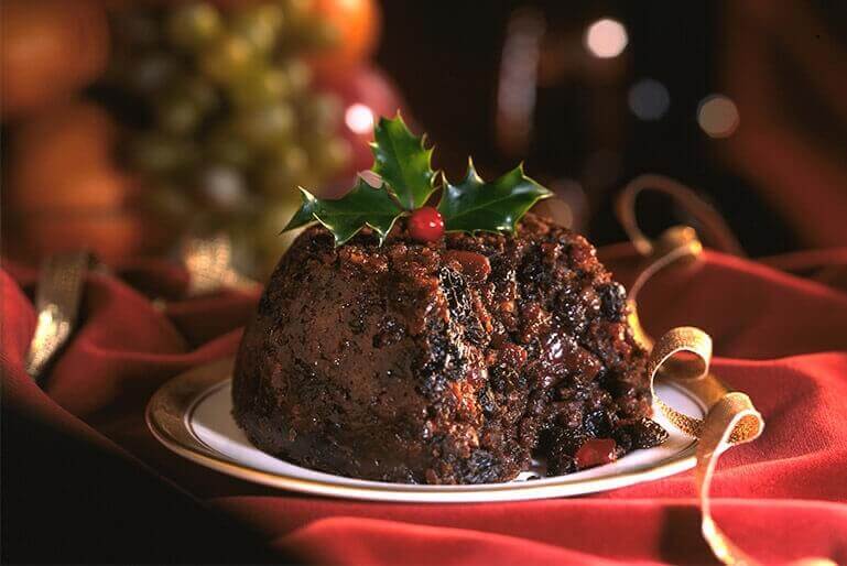 Christmas Pudding With Infused Brandy