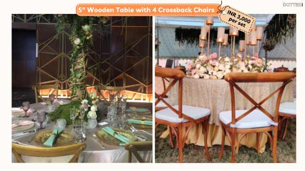 Table and Chairs Rentals bangalore