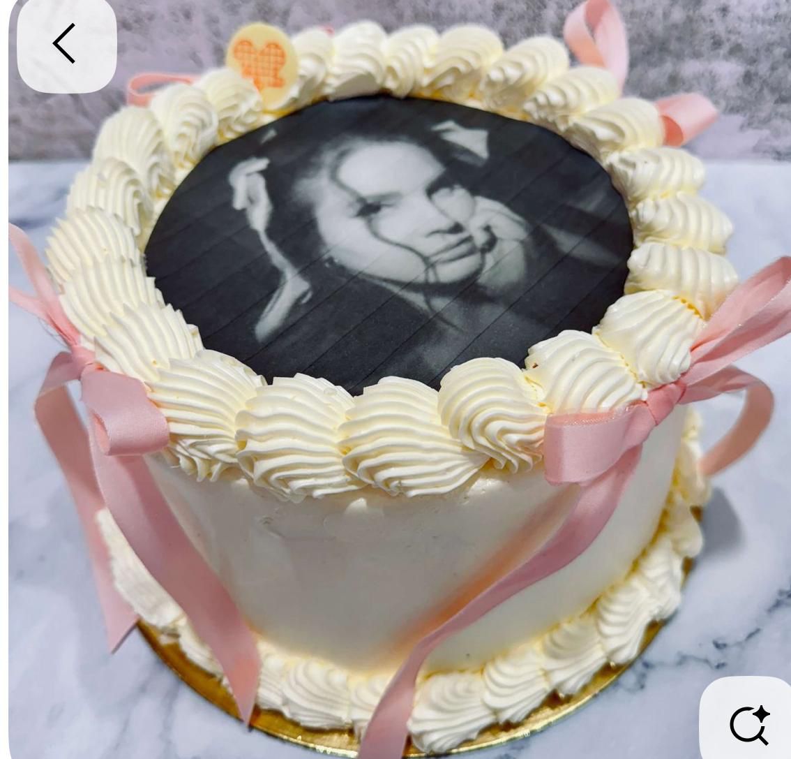 Premium  Chocolate Photo Print Cake