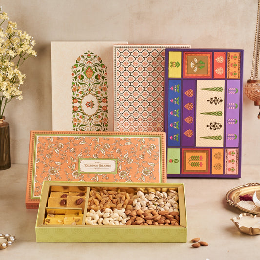 Corporate Diwali Dry Fruit Sweet Gift Box
