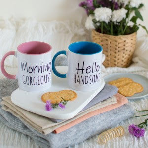 Good Morning Pair Mugs