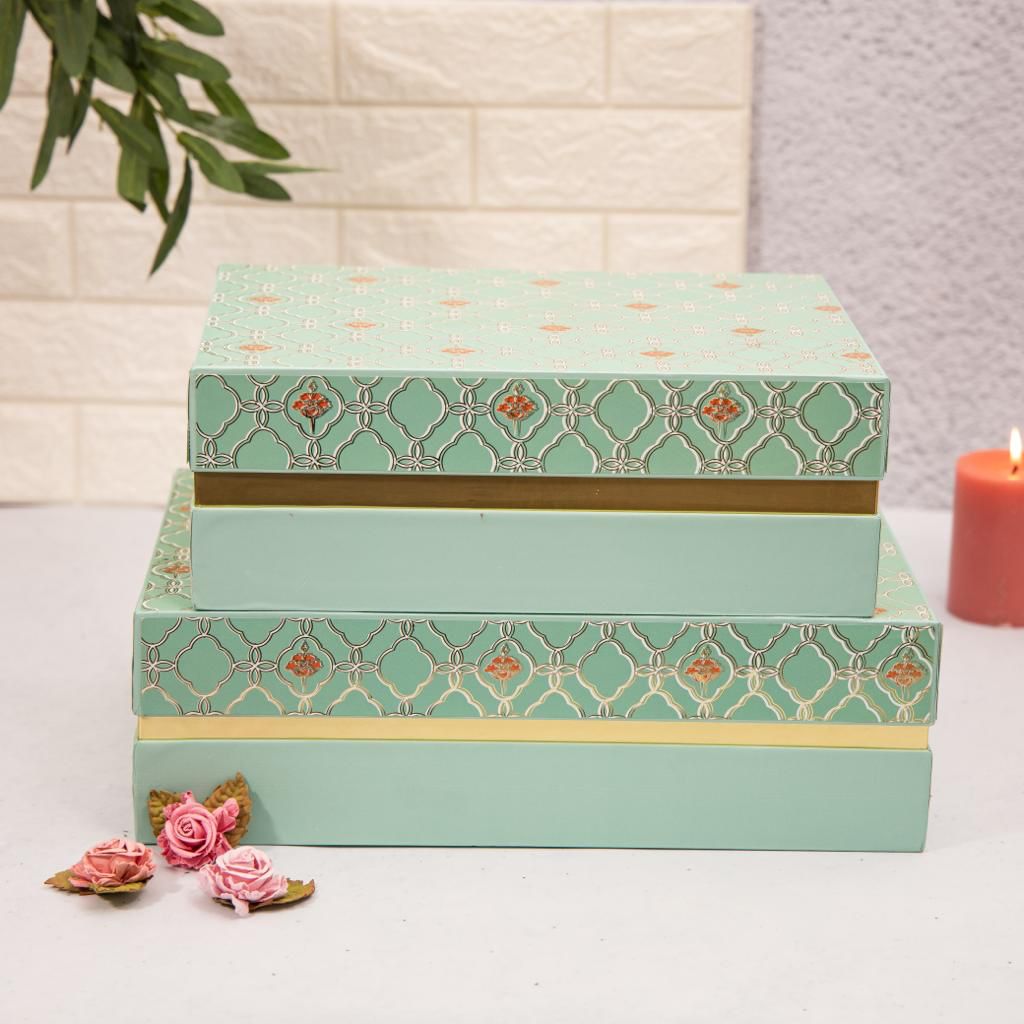 Jharokha Print Gift Box Set