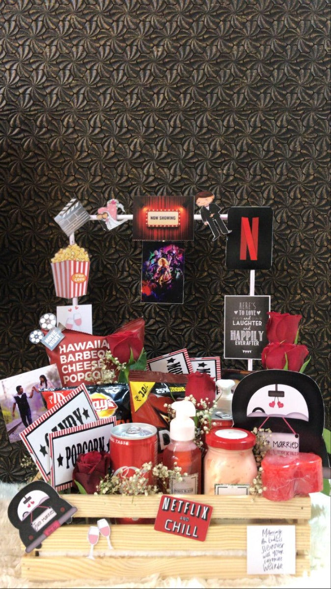 Netflix and Chill Gift Crate