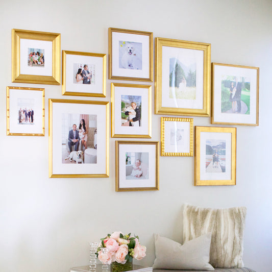 Custom Gold Frame personalized