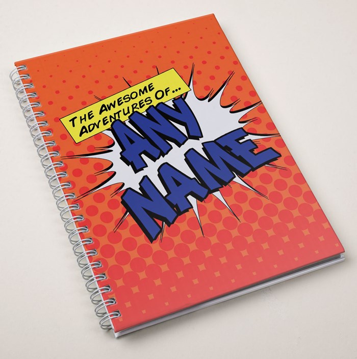 Personalized Notebook - Awesome Adventures