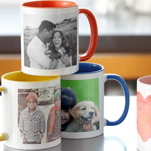 Photo Upload Family Pair Mugs