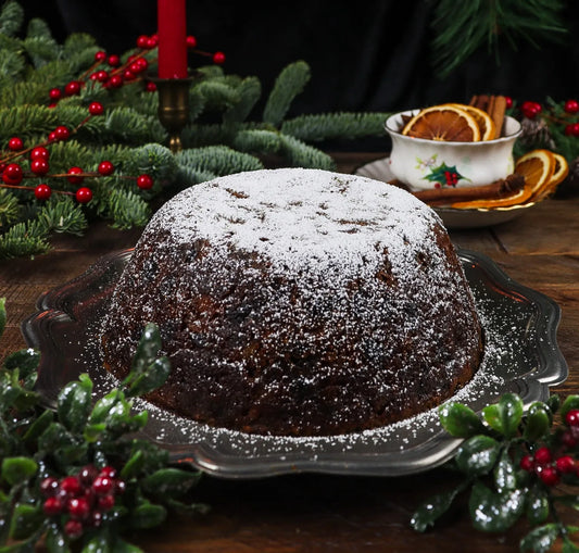 Christmas Pudding With Infused Brandy