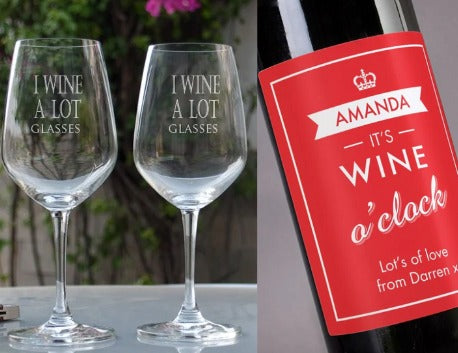 Personalized Wine Bottle Wisdom