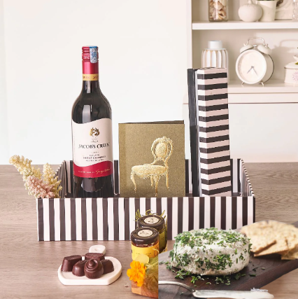 Sassy Wine and Cheese Gift Hamper