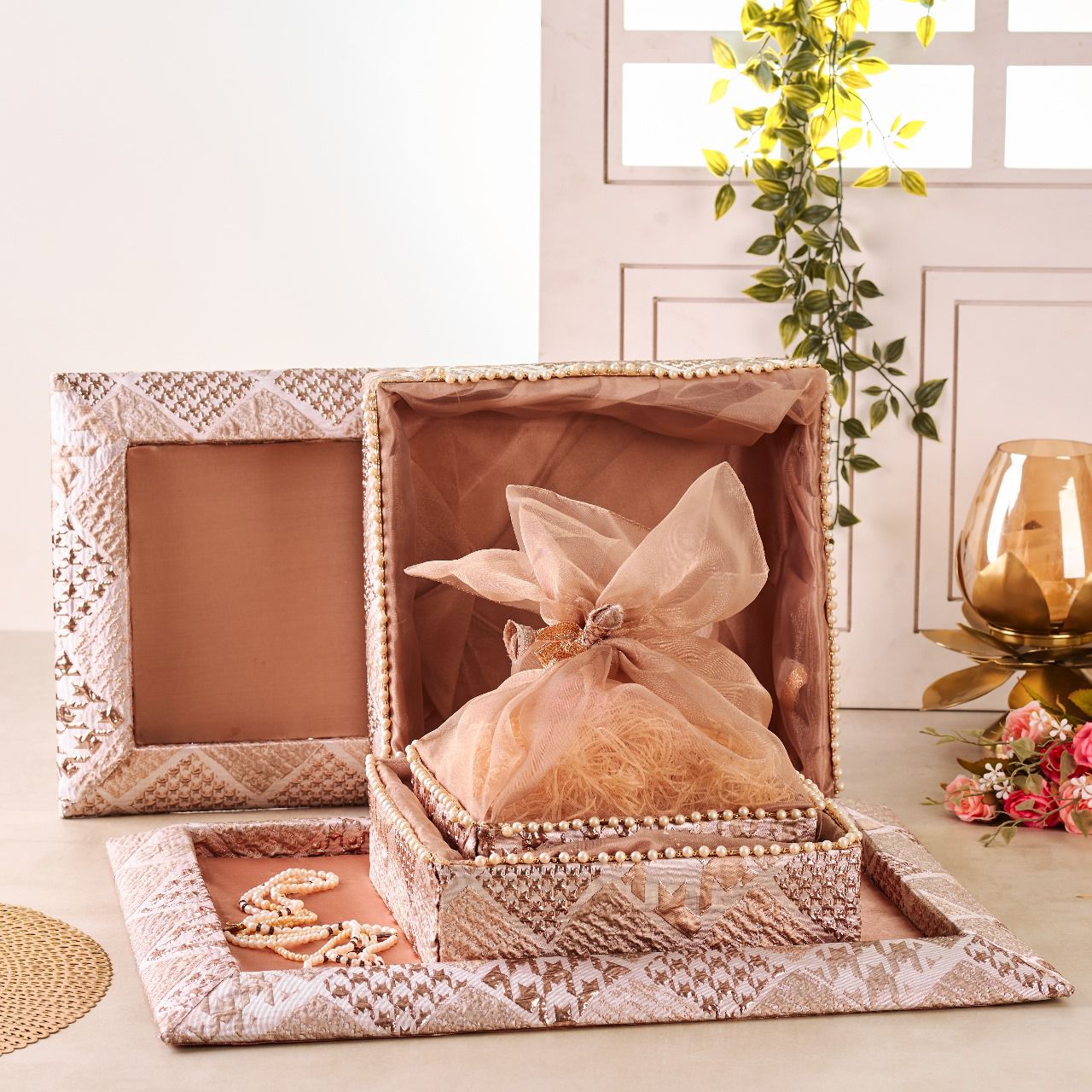 Wedding Gift Packing Tray Set