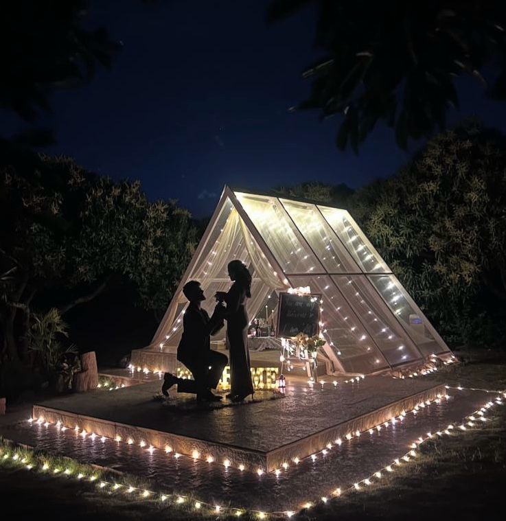 Romantic Picnic Setup for Two