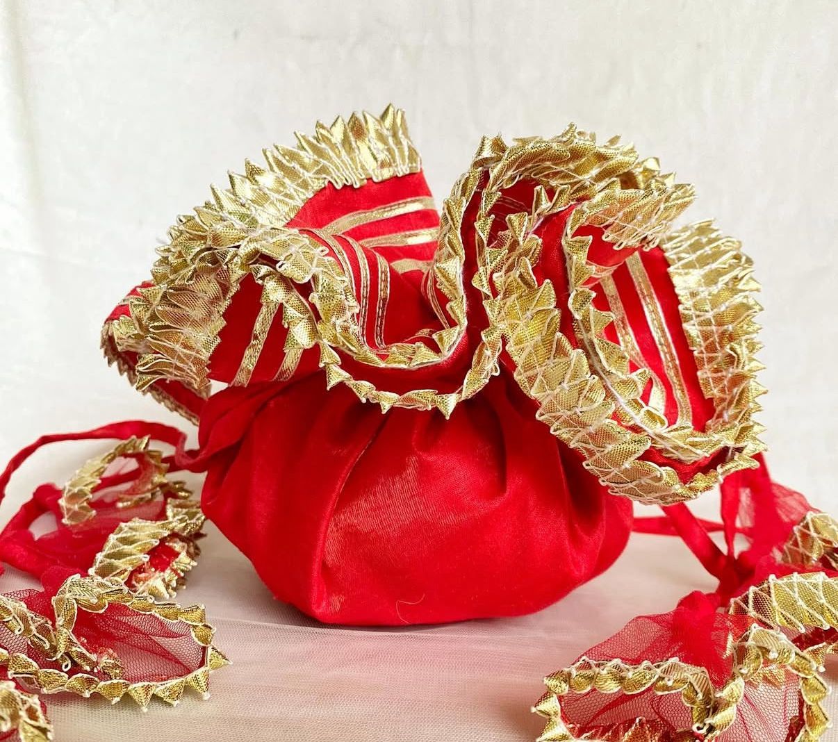 DIY Gota Trousseau packing