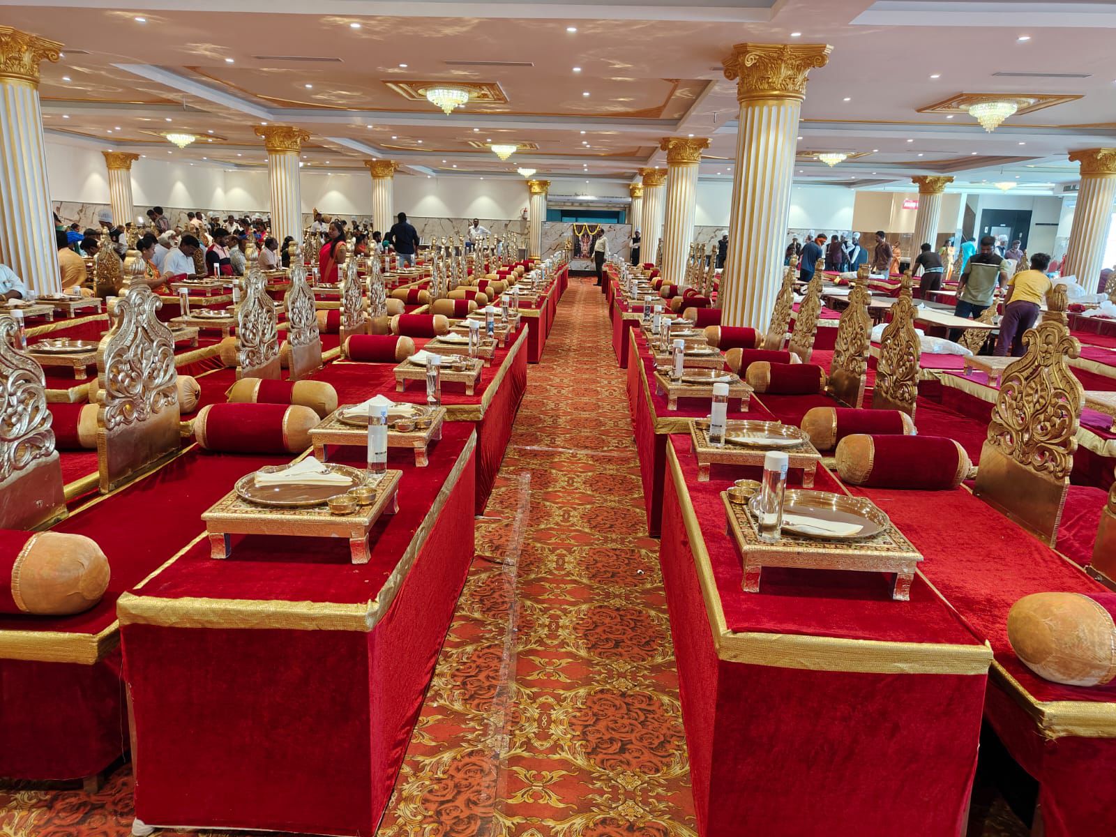 Royal Thali Sets | Dottedi Luxury Thali & Katori Rentals