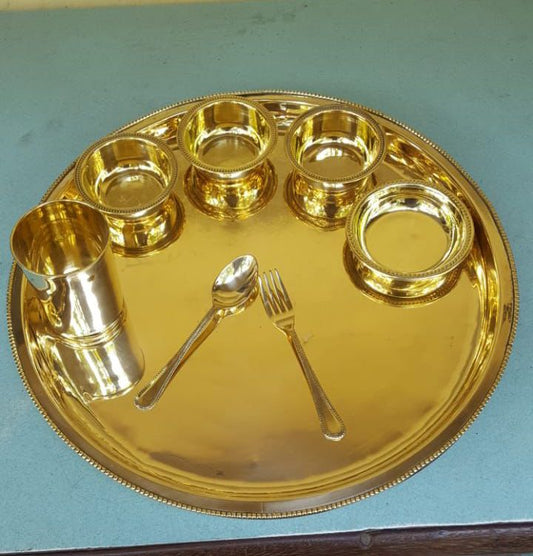 Royal Thali Sets | Dottedi Luxury Thali & Katori Rentals