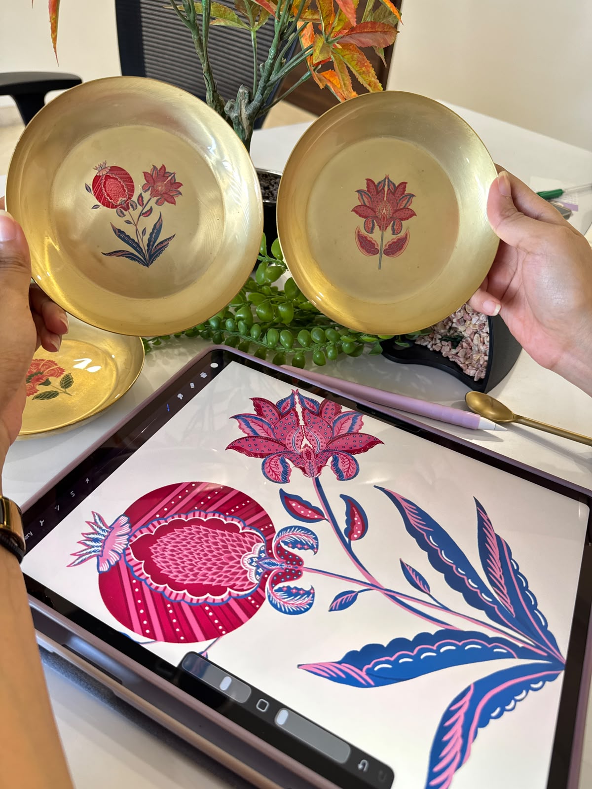 Anar Bagh :The Brass plates Edit