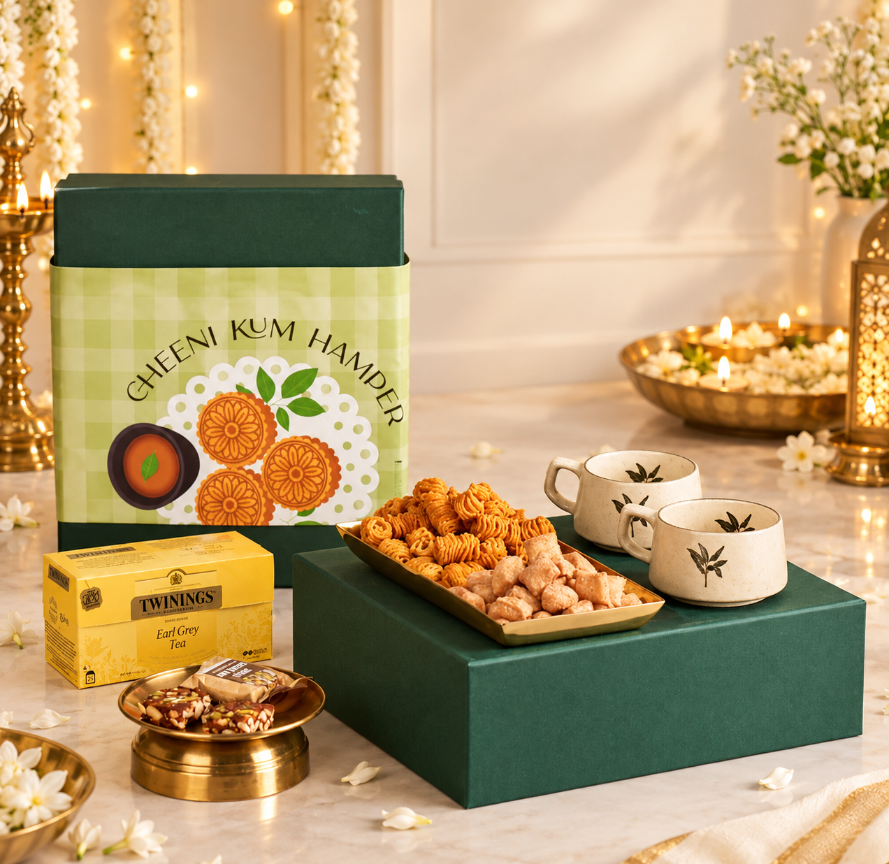 Corporate Chini Kum  tea Gift Hamper
