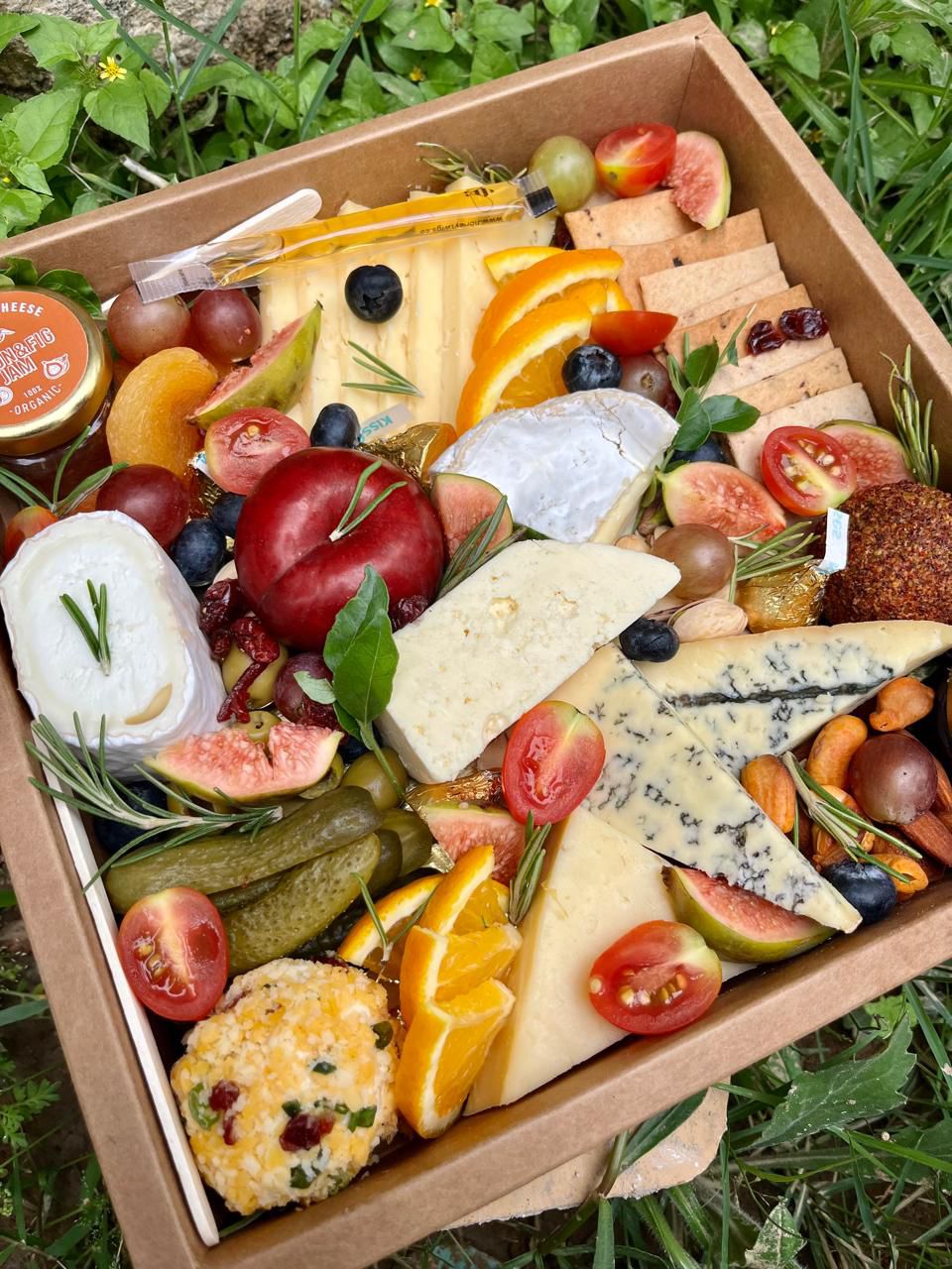 Fruit and Cheese Platters