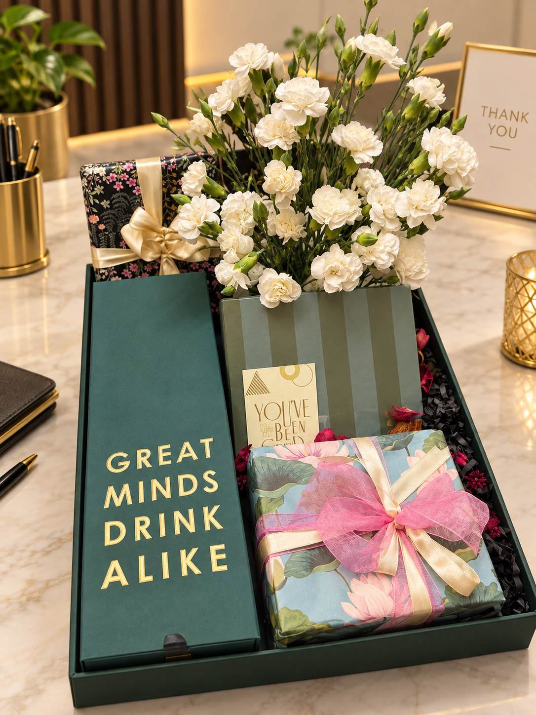 Great Minds Drink Alike Hamper