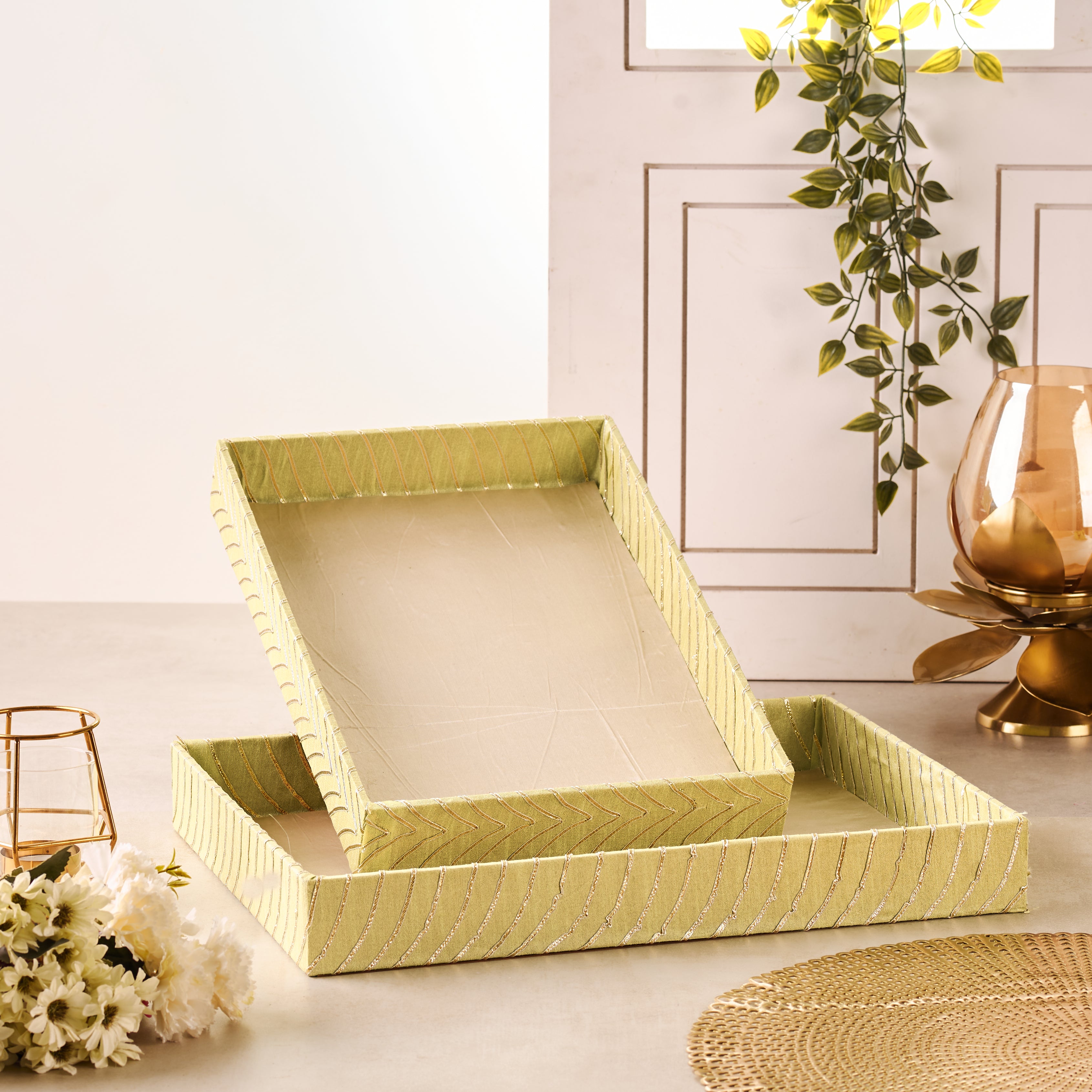 Gota Fabric Trays