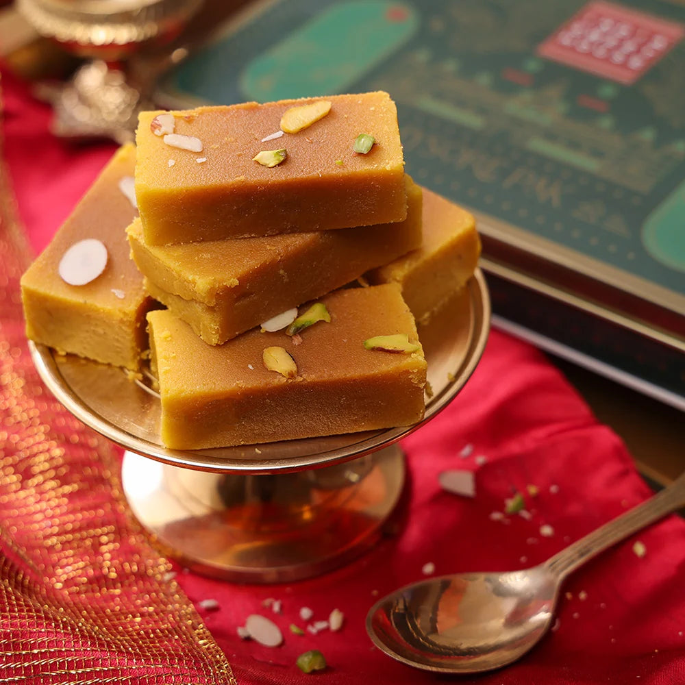 Diwali Gift Hamper with Traditional Indian Sweets
