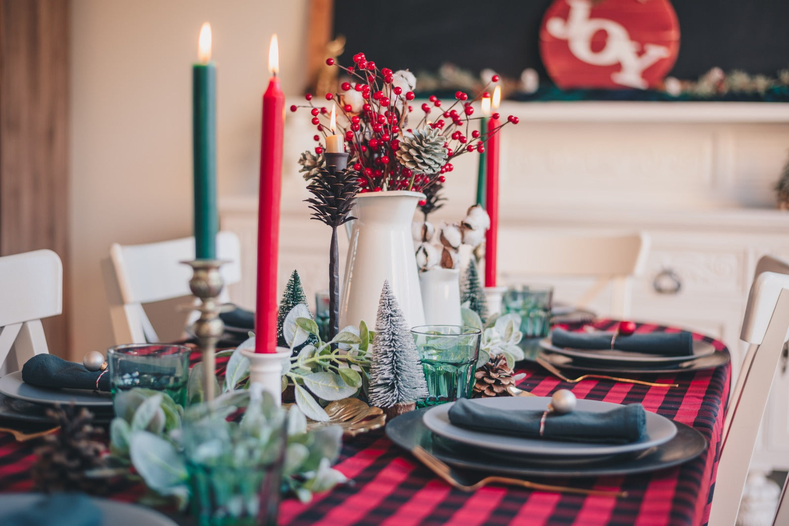 Christmas Table Scape