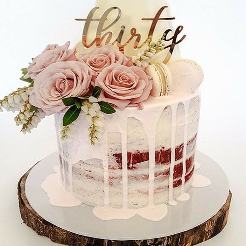 Acrylic Naked Cake