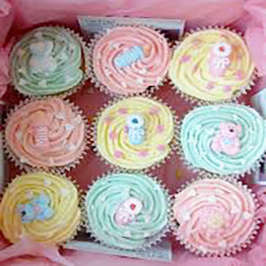 Baby Shower Cupcakes