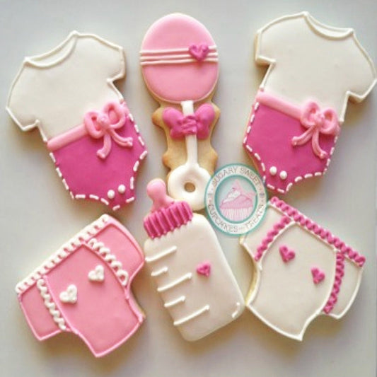 Baby Shower - Girl Cookies