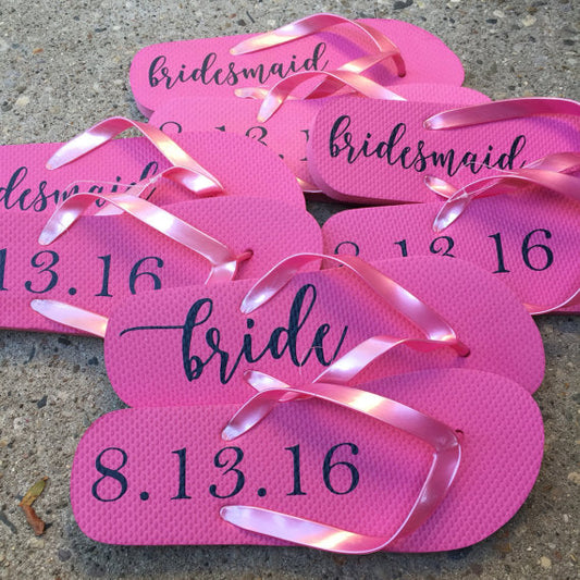 Bridal Party Slippers