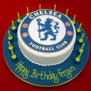 Chelsea Football Club Logo Cake