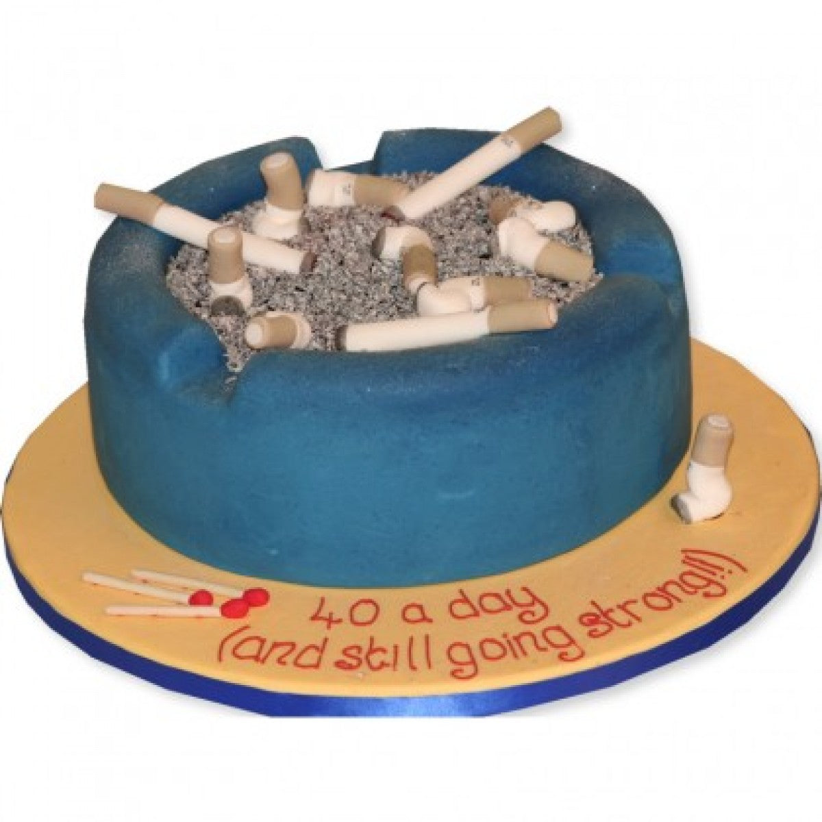 Cigarette Ashtray Cake