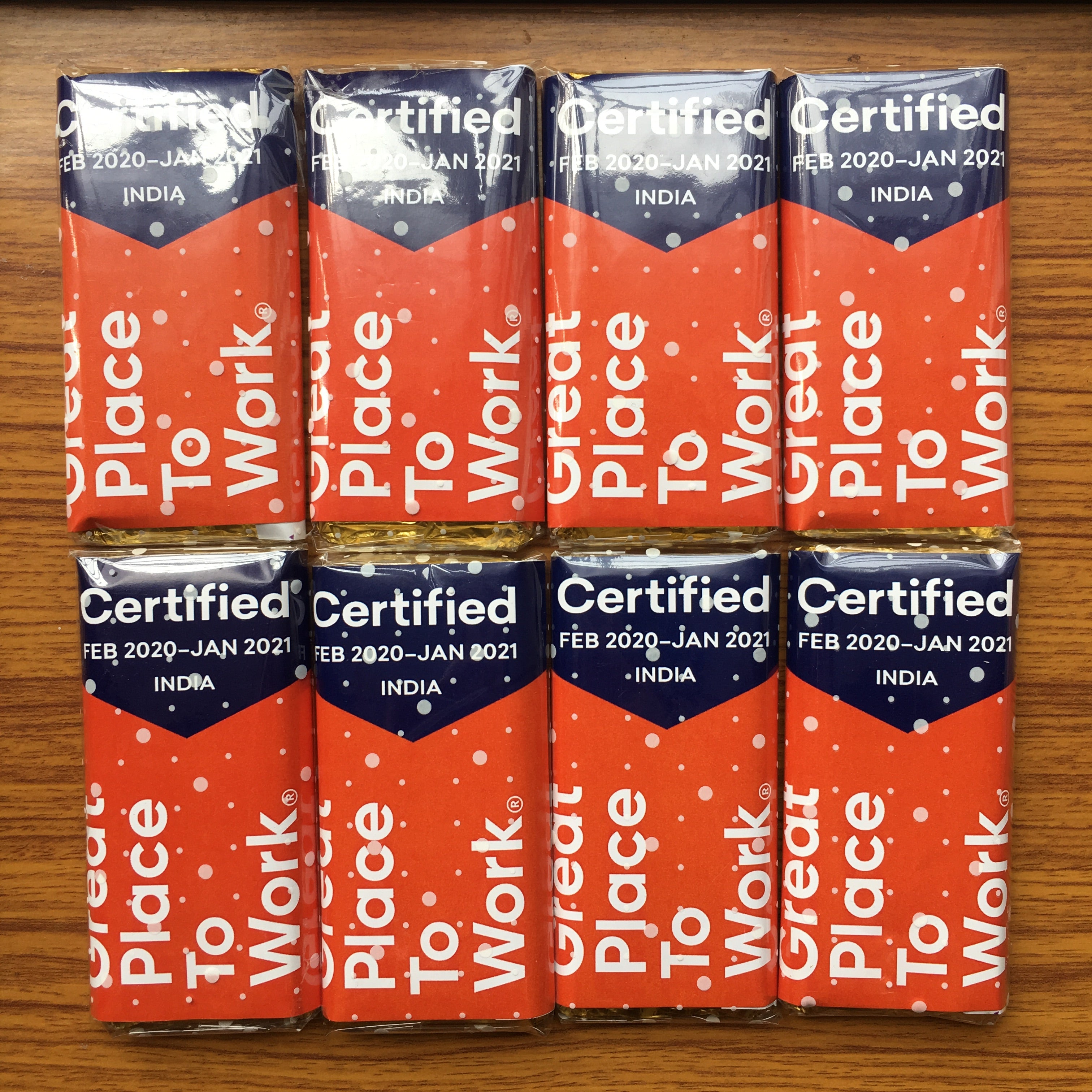 Stariophone Wrapper Corporate Chocolate Wrapper