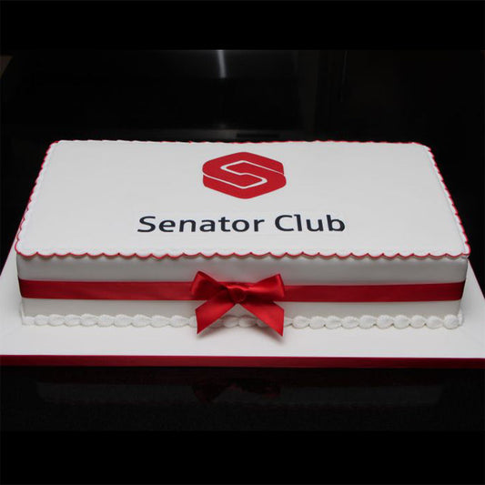 Corporate Logo Cake